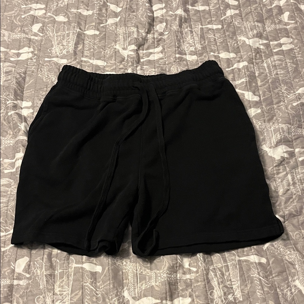 Forever 21 Men's Black Drawstring Shorts